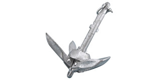 Cast Iron Grapnel Folding Anchor