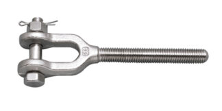 Stainless Steel TURNBUCKLE FORGED RIGHT HAND JAW SS 316 1 in. x 12 in. P0106-RJ25-1