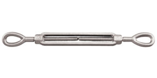 Stainless Steel TURNBUCKLE FORGED EYE TO EYE SS 316 1/2 in. x 6 in. S0107-EE13