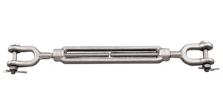 Stainless Steel TURNBUCKLE FORGED JAW TO JAW  1 in. x 6 in. S0108-JJ25