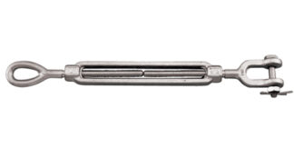 Stainless Steel TURNBUCKLE FORGED JAW TO EYE 1 in. x 6 in. S0109-JE25
