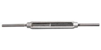 Stainless Steel TURNBUCKLE FORGED STUB TO STUB SS 316 3/8 in. x 6 in. S0112-SS10