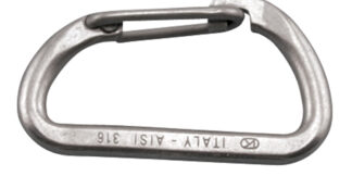 Stainless Steel SPRING CLIP WIRE LEVER SS 316 3/8 in. x 4 in.
