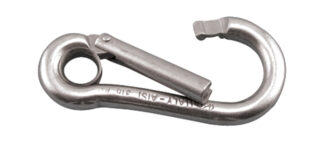 Stainless Steel SPRING CLIP EYE SPECIAL GATE SS 316 4 in. LENGTH