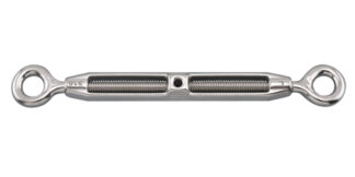 Stainless Steel TURNBUCKLE EYE TO EYE SS 316 1/2 in.