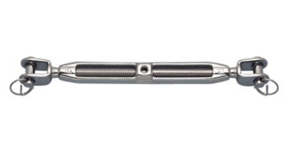 Stainless Steel TURNBUCKLE JAW TO JAW SS 316 3/4 in.