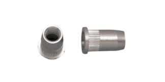 Stainless Steel RIVET NUT INSERT 316 1/4 in. UNF LH