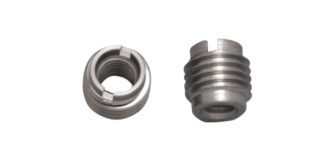Stainless Steel THREADED INSERT WOOD SS 303 1/4 in. UNC