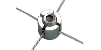 Stainless Steel 2-PART WIRE CLAMP STOP 5/32 in.