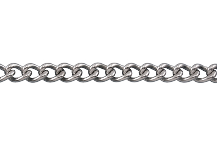 STAINLESS NACM INDUSTRIAL CHAIN 3/16" 304L SS SOLD PER FOOT 
