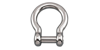 Bow-shackle-with-no-snag-pin-marine-grade-316-stainless-steel-s0116-ns