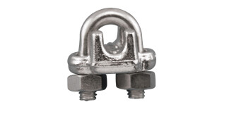 Heavy Duty Wire Rope Docks Cable Clamps Details about   8 of 1/2" Marine #316 Stainless Steel 