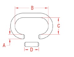 Master-link-weld-forged-marine-grade-316-stainless-steel-drawing