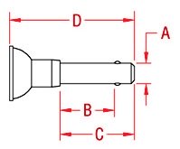 Quick-lock-pin-marine-grade-316-stainless-steel-drawing