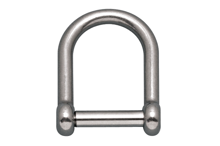 Rigging D Shackle 316 Wide 10mm Steel Marine Grade M10 Swing Chains Outdoor 