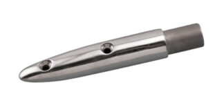 Rail End Mount In Stainless Steel 316 Marine Grade S3676-0055