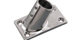 Rectangular Base 60 Degree Stainless Steel 316 Marine Grade S3651-0600