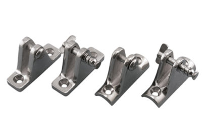Deck Hinges Degree and Concave Stainless Steel 316 Marine Grade S3682