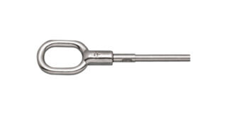 Hand Swage Fixed Gate Eye 316 Marine Grade S0744-H