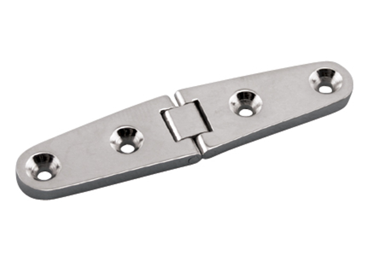4 Holes Marine 316 Stainless Steel 4 x 2 x Boat Strap Hinges Deck Cabinet Hinge 