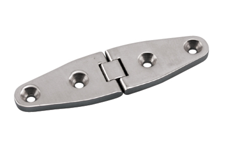 Strap hinge cast marine grade made from stainless steel 316 A4 