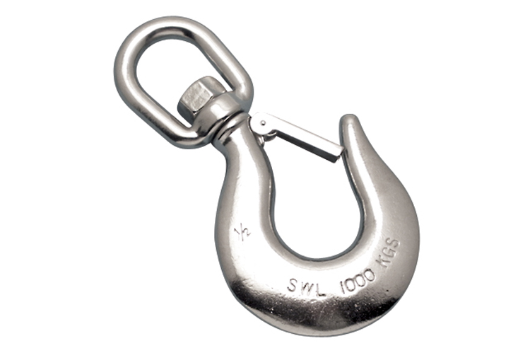 Details about   Stainless Steel 316 1/2" Trigger Snap with Swivel End Marine Grade Polished 