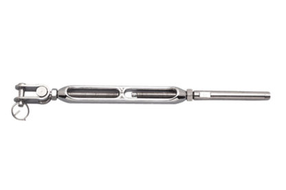 Turnbuckle Toggle Swage Stud Open Body Chromed Bronze With Stainless Ends Marine Grade S0786-0
