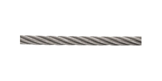 Stainless Wire Rope 316 Marine Grade 7x19 Construction, Cut To Length