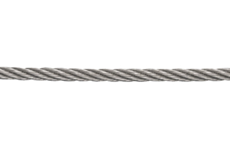 cut to length required 2 mm 1 x19  stainless steel 316 marine grade wire rope 
