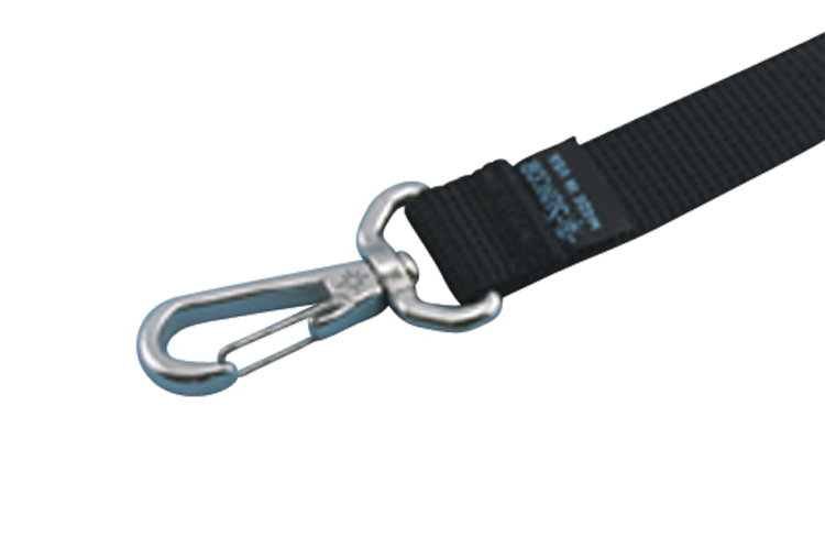 Stainless Steel WEBBING WITH FLAT HOOK 1 in. x 24 in.