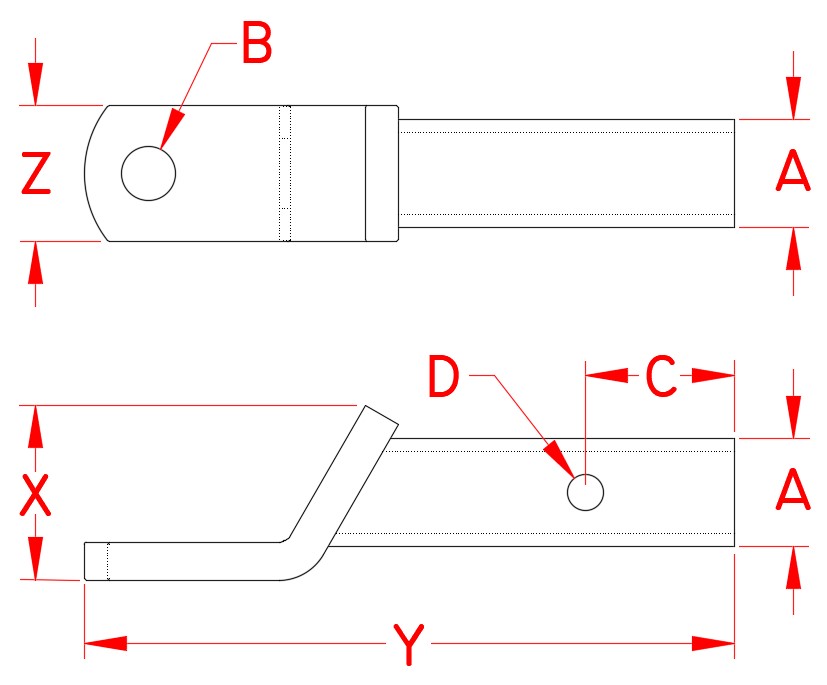 304 Stainless Steel Trailer Tongue Components reference image