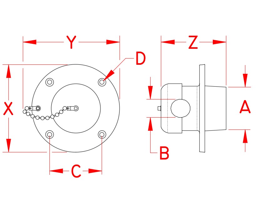 Chrome-over-Brass Rope Deck Pipes reference image