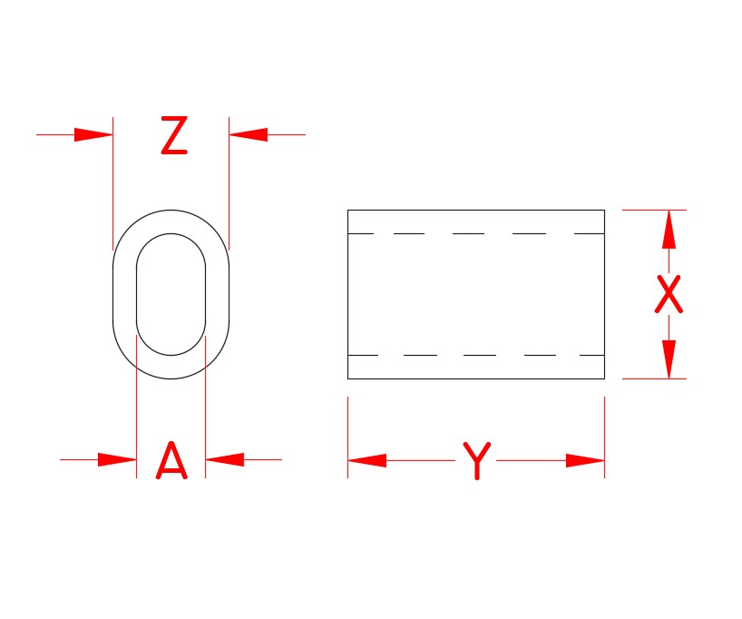 Stainless Steel Swage Sleeves reference image
